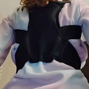 Back support/ Posture corrector, Medium Kids, Black